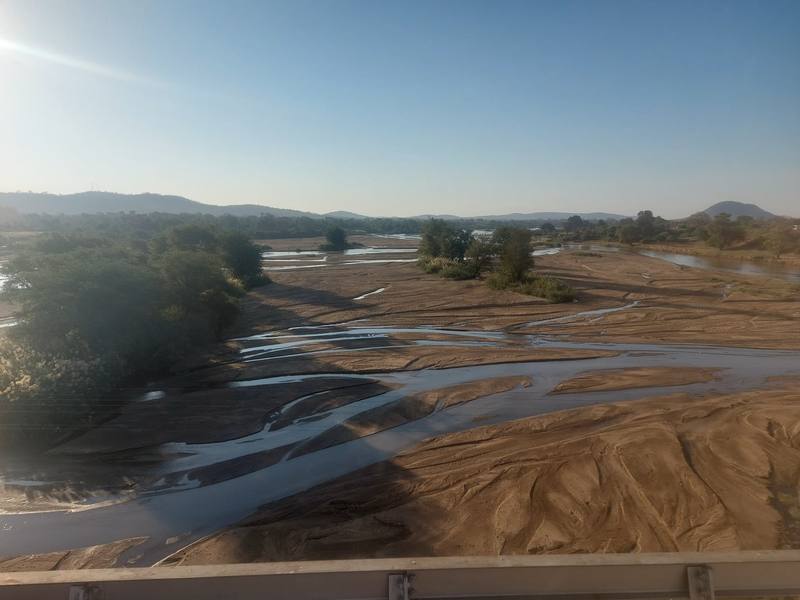 Flooded river